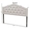 Baxton Studio Edith Modern Greyish Beige Queen Size Headboard 142-7781 - alternate 6